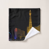 Las Vegas la nuit Skyline (Gant de toilette)