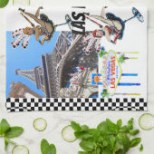 Las Vegas Landmarks Kitchen Towel Theedoek (Gevouwen)
