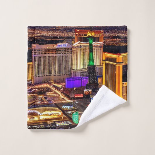 Las Vegas landschap Bad Handdoek (Wasdoekje)
