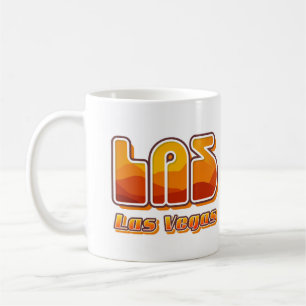 Las Vegas LAS Airport Code Café Mug
