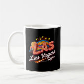 Las Vegas LAS Airport Code Coffee Mug (Gauche)