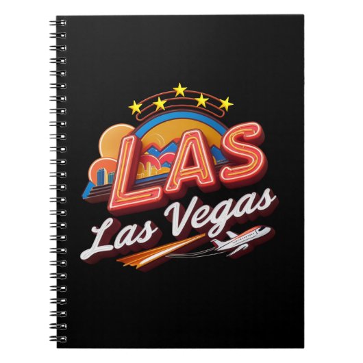 Las Vegas LAS Airport Code Notebook Notitieboek (Voorkant)