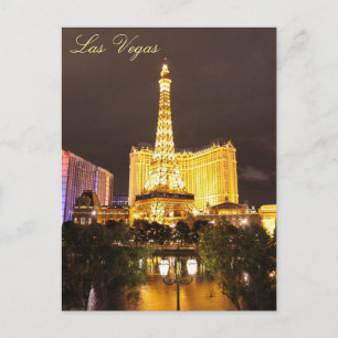 Las Vegas Lights Briefkaart