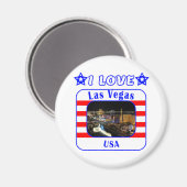 Las Vegas love Magneet (Voorkant / Achterkant)