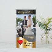 Las Vegas Lucky in Love Merci noir/or (Debout devant)