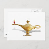 Las Vegas Magic Lamp Briefkaart (Voorkant / Achterkant)