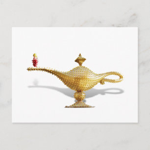 Las Vegas Magic Lamp Briefkaart
