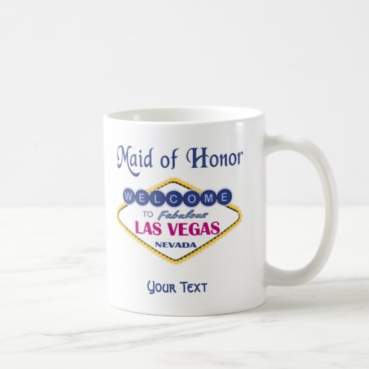 Las Vegas Maid of Honor Mug (Droite)