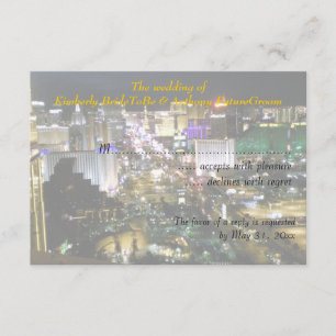 Las Vegas Mariage et réception RSVP