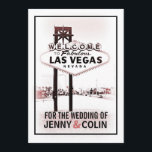 Las Vegas Mariage Invitations romantiques Vintages<br><div class="desc">Moderne, romantique, formel avec un look vintage et rétro. Tous les textes par défaut peuvent être entièrement customisés avec vos propres mots pour répondre à vos besoins, et vous pouvez également modifier les polices, les tailles, le placement de texte et les couleurs du texte. Pour modifier le texte uniquement, utilisez...</div>