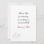 Las Vegas Mariage Merci cartes (Dos)