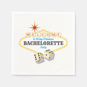 Las Vegas Marquee Bachelorette Party Servetten