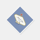 Las Vegas Marquee Wedding in Hydrangea Servetten (Hoek)