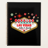 Las Vegas Married Couple Matching Vacada Planner (Voorkant)