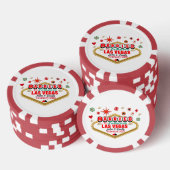 Las Vegas Married Couple Matching Vacada Poker Chips (Opstapeling)