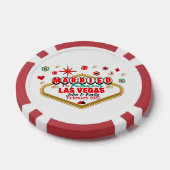 Las Vegas Married Couple Matching Vacada Poker Chips (Enkel)