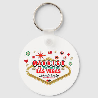 Las Vegas Married Couple Matching Vacada Sleutelhanger