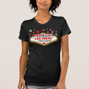 Las Vegas Married Couple Matching Vacada T-shirt