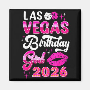 Las Vegas Meisjesreis 2026 Cruise Reis Bijpassende Magneet