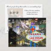Las Vegas Merci aux jeunes mariés (Devant / Derrière)
