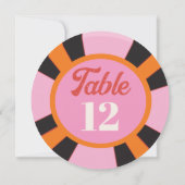 Las Vegas Mod Poker Chip Tafelnummer (Achterkant)