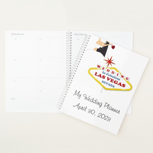 Las Vegas Mon Wedding planner (Devant avec enveloppe)