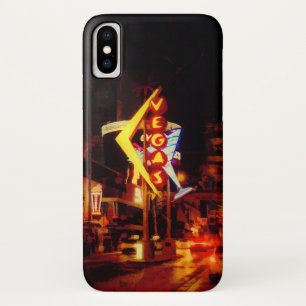 Las Vegas Nachtleven - Las Vegas Nevada iPhone X Hoesje