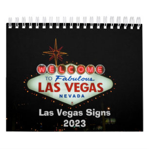 Las Vegas Neon Signs Calendar Kalender