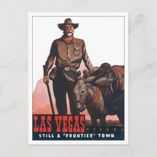 Las Vegas Nevada  Briefkaart (Voorkant)