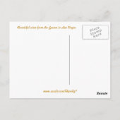 Las Vegas, Nevada Briefkaart (Achterkant)