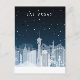 Las Vegas, Nevada Carte postale de la skyline