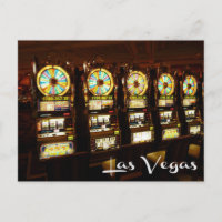 Las Vegas, Nevada Casino Slot Machines Briefkaart