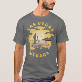 Las Vegas Nevada Desert Illustratie  Souve T-shirt