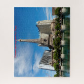 Las Vegas Nevada. Kerstgroeten Legpuzzel (Verticaal)