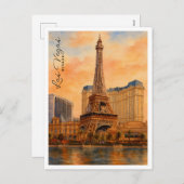 Las Vegas, Nevada | Levendig reizen door de VS Feestdagenkaart (Voorkant / Achterkant)