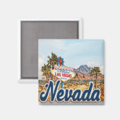 Las Vegas Nevada  Magneet (Voorkant / Achterkant)