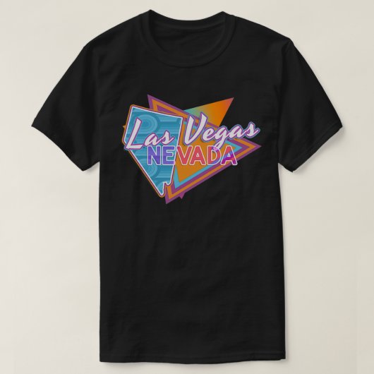 Las Vegas Nevada Retro Throwback Pullover (Design voorkant)