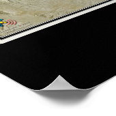 Las Vegas Nevada Satellite Poster Map (Hoek)