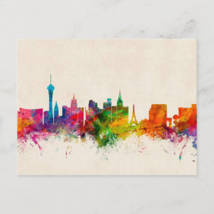 Las Vegas Nevada Skyline Briefkaart