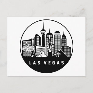 Las Vegas Nevada Skyline Briefkaart