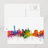 Las Vegas Nevada Skyline Briefkaart (Voorkant / Achterkant)