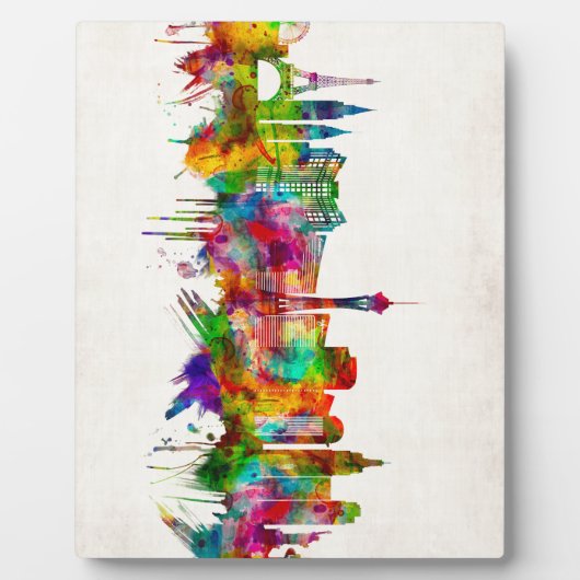 Las Vegas Nevada Skyline Fotoplaat (Voorkant)