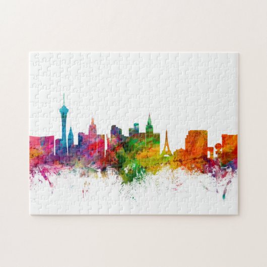 Las Vegas Nevada Skyline Legpuzzel (Horizontaal)