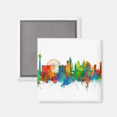Las Vegas Nevada Skyline Magneet (Voorkant / Achterkant)