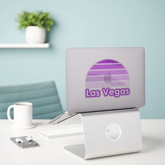Las Vegas Nevada Sticker (Laptop op bureau)
