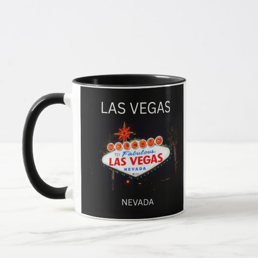 Las Vegas, Nevada tasse à café (Gauche)