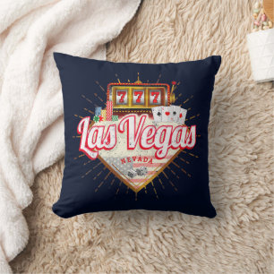 Las Vegas Nevada Verenigde Staten Casino Oudheidku Kussen