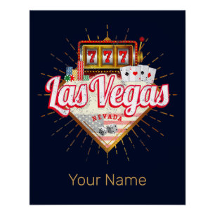 Las Vegas Nevada Verenigde Staten Casino  Verenigd Perfect Poster