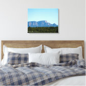 Las Vegas, NM Hermits Peak op Canvas (Insitu (Slaapkamer))