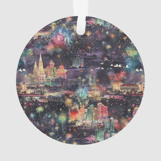 Las Vegas Noël & Nouvel An en aquarelles (dos)